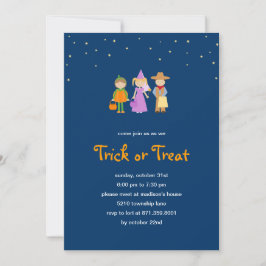 Festlig dräkthalloween festinbjudan inbjudningar