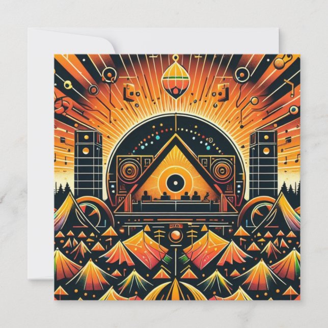 Festlig inbjudan (Framsida)