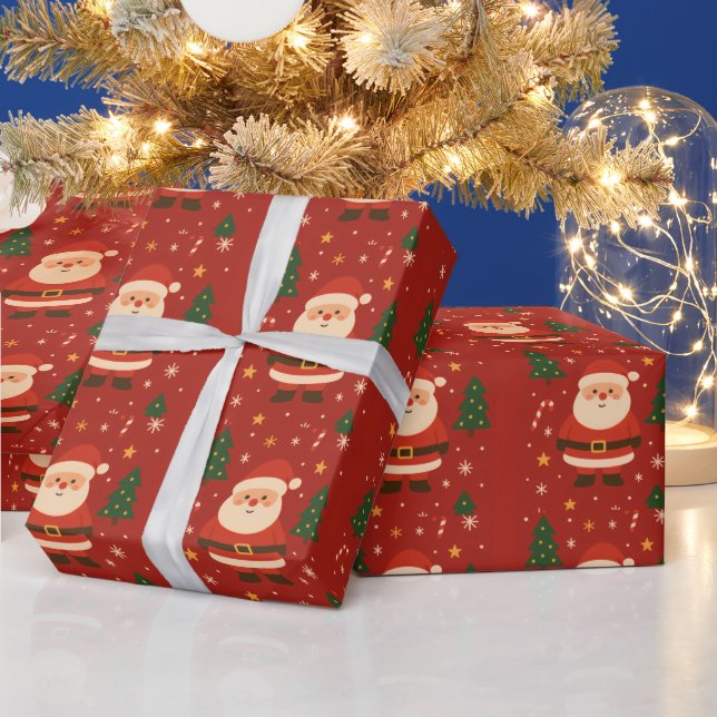 Festlig julglans presentpapper (Helgdagar)
