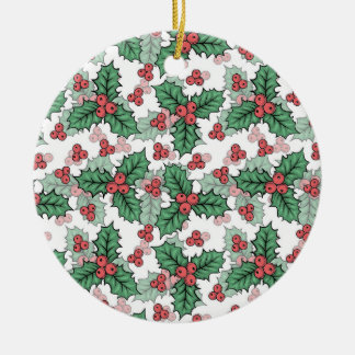festlig julgransprydnad keramik