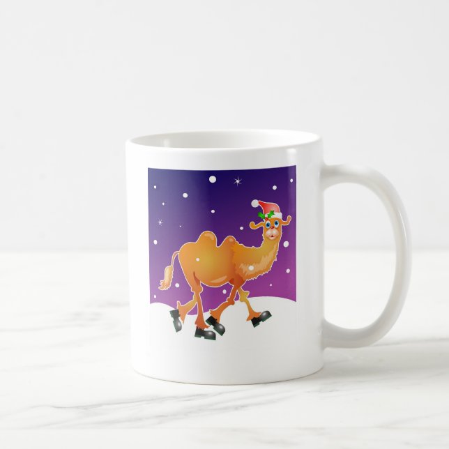 Festlig kamel kaffemugg (Höger)