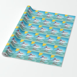 Festlig kryssningsfartyg presentpapper