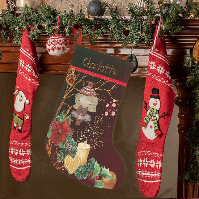 festlig liten julstrumpa (Festive small stocking)