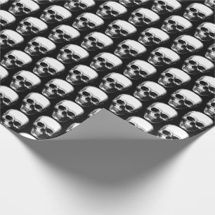 Festlig rolig döskallar för vintageHalloween fas Presentpapper