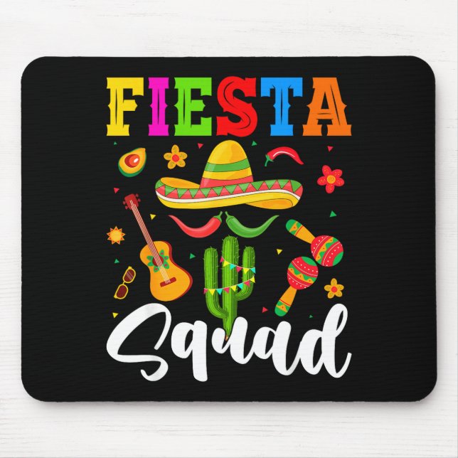 Festlig trupp rolig cinco de mayo kom mexicanFies Musmatta (Framsidan)
