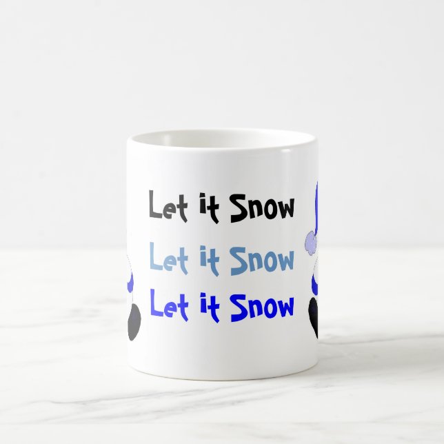 Festliga Snömän Kaffemugg (Center)