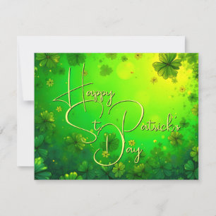 Festliga St. Patricks dag-hälsningar