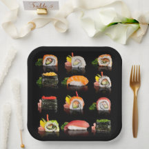 Festliga Sushi Party Helgplattor