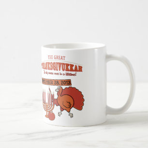 Festliga 'Thanksgivukkah Kaffemugg