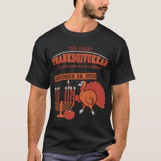 Festliga 'Thanksgivukkah Tee Shirt