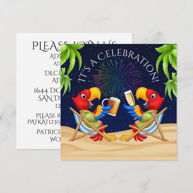 FESTLIGHET Inbjudan (Fram/baksida)