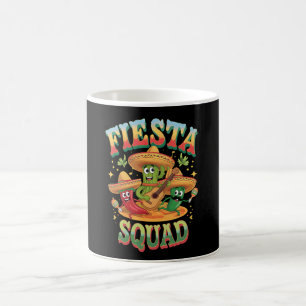 Festligheter Squad Rolig Cinco De Mayo Mexikansk F Kaffemugg