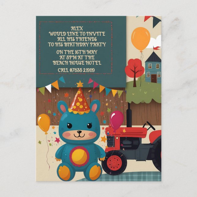 Festligheter Vykort (Framsida)