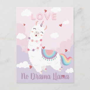 Festllama Vykort