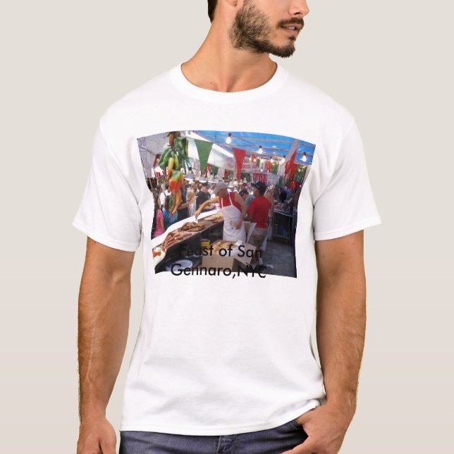 Festmåltid av San Gennaro T-shirt (Framsida)