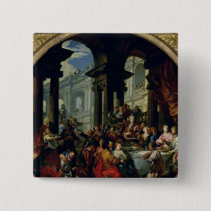 Festmåltid under en Ionic Portico, c.1720-25 Knapp
