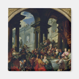 Festmåltid under en Ionic Portico, c.1720-25 Magnet