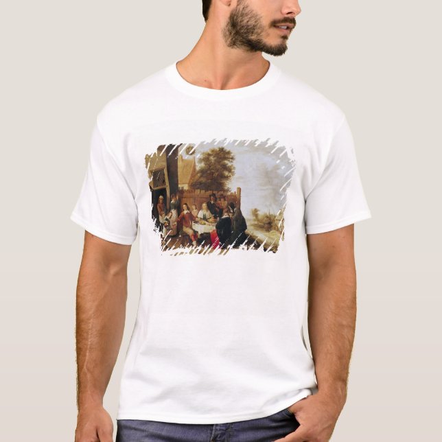Festmåltiden av den Prodigal sonen, 1644 Tee (Framsida)