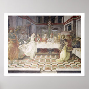Festmåltiden av Herod (frescoen) (se också 60432 Poster