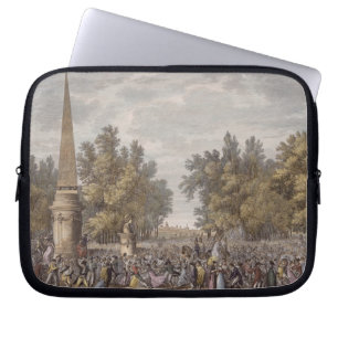 Festmåltiden av Virgil på Mantua, 24 Vendemiaire Laptop Sleeve