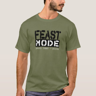 Festmåltidfunktionsläget - jämna: Öl + Rolig T-shirt