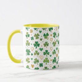 Festmönster för St. Patricksdagen Mugg