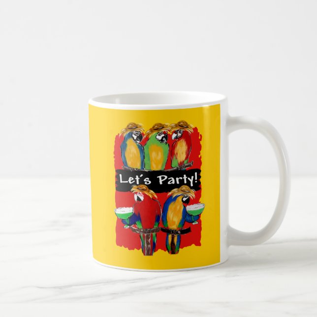 FESTPAPAGALJER KAFFEMUGG (Höger)