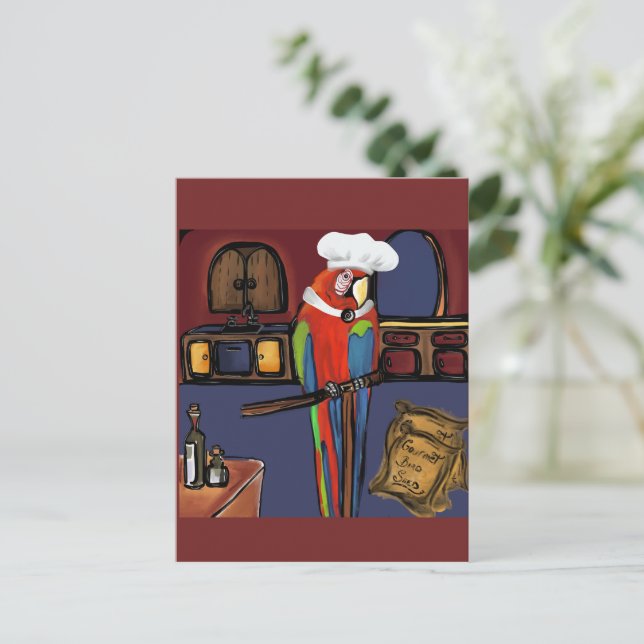 FESTPAPAGOJER VYKORT (Stående Fram)