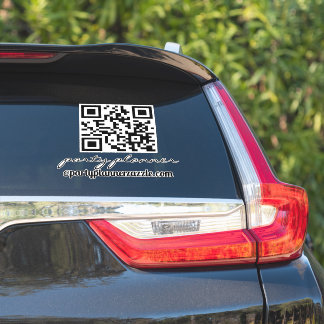 Festplanör Alla Företag QR-kod Bil Klistermärken