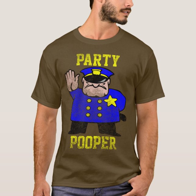 Festsabotör vintage t-shirt (Framsida)