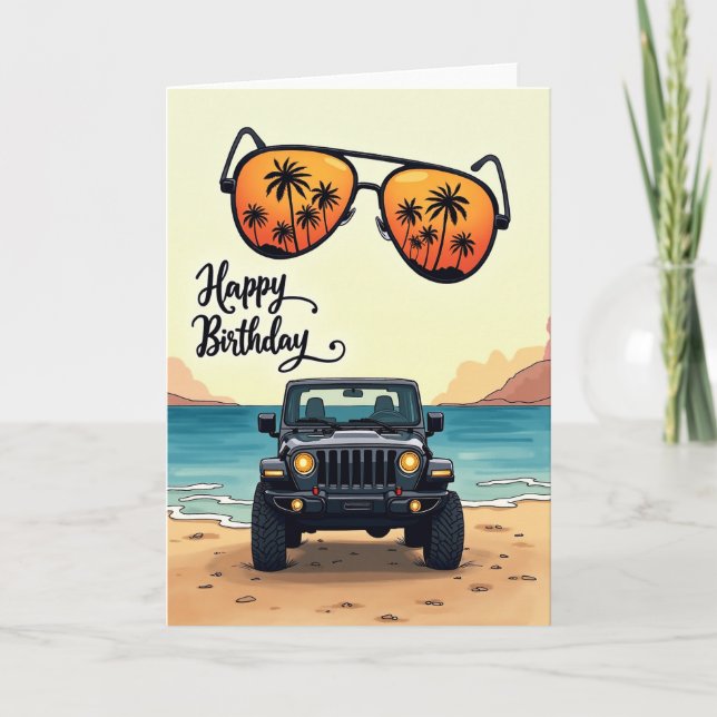 Festsjuk Advent Birthday Card Kort (Framsida)