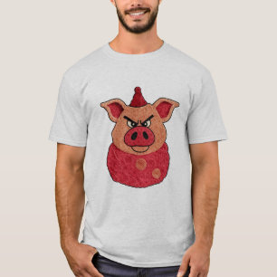 Festsvin Raseri T-Shirt – Ilsket Gris i Födelsedag