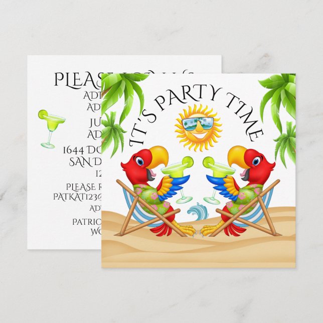 FESTTID Inbjudan (Fram/baksida)