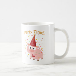 Festtid konfetti Gris Kaffemugg