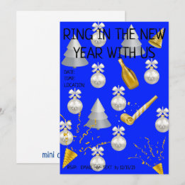 Festtider! (tom) julkort