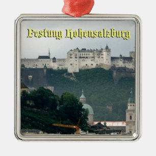 Festung Hohensalzburg, Salzburg Österrike Julgransprydnad Metall