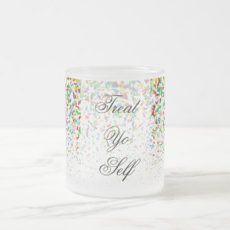 FestYo själv Frostad Glasmugg