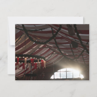 FESTZELT HIMMEL HAAGER HERBSTFEST BEI ABENDSONNE VYKORT