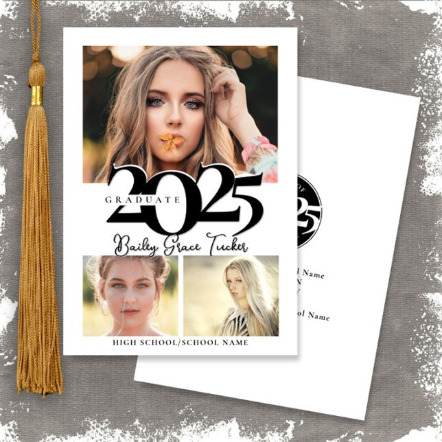 Fet 2023 Student 3-Photo Collage Studenten Anno Meddelande (Skapare uppladdad)