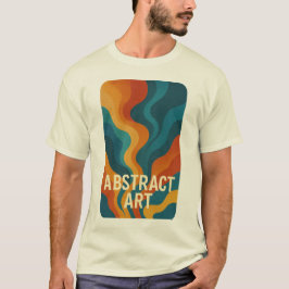 Fet Abstrakt Energy - Digital Art T Shirt