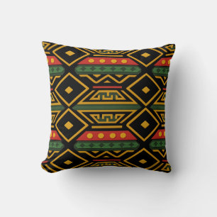 Fet afrikansk utskriftsdesign kudde