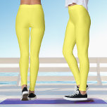 Fet Banana Gult Yoga Leggings<br><div class="desc">Dessa djärva yogabaler av banantyp kan blandas och matchas till tanktopen Namaste mandala i denna gult.</div>