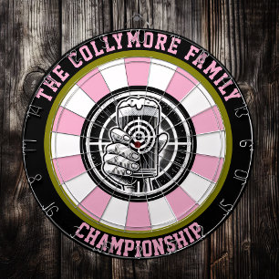 Fet Beer Target Lodge Art Darttavla