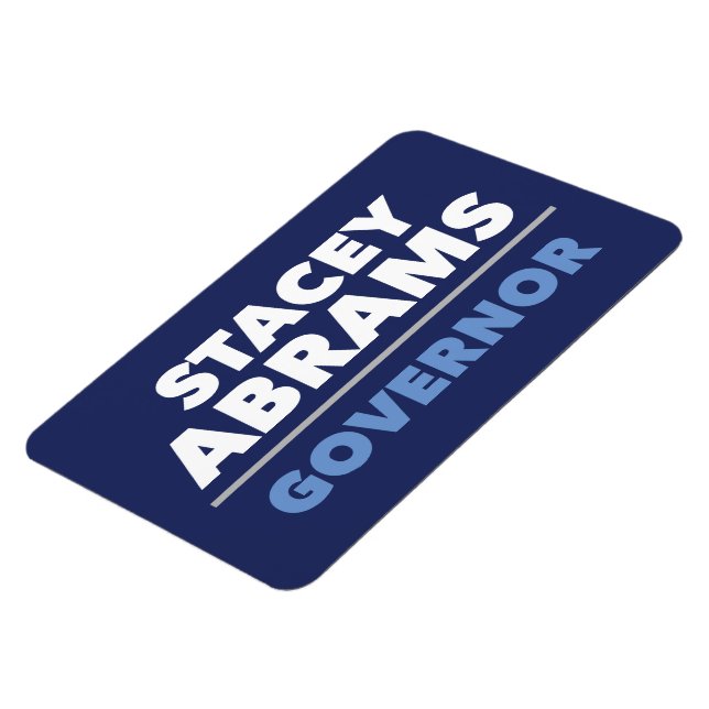 Fet bilmagnet - Stacey Abrams för GA-guvernör Magnet (Vänstra Sidan)