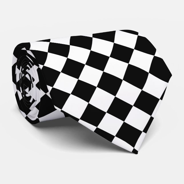 Fet Black and White Chevron Mönster Classic Slips (Rullad)