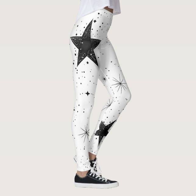 Fet Black Star Leggings (Höger)