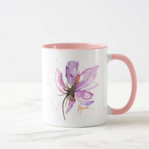 Fet Blommigt IV Mugg