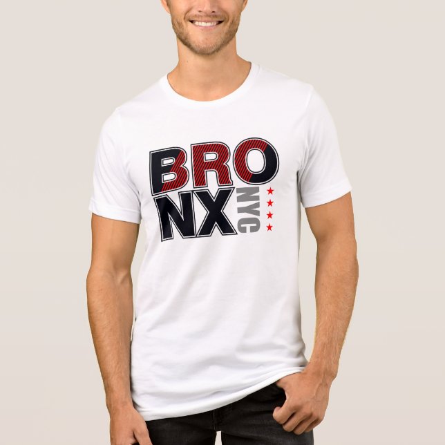 Fet Bronx NYC-Pride T Shirt (Framsida)