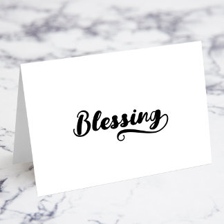 Fet Brush Script G Swash Namnkort Bordsnummer