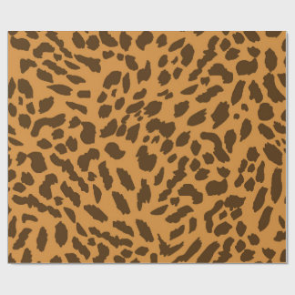 Fet Cheetah Skriv ut Papper radbrytning Presentpapper